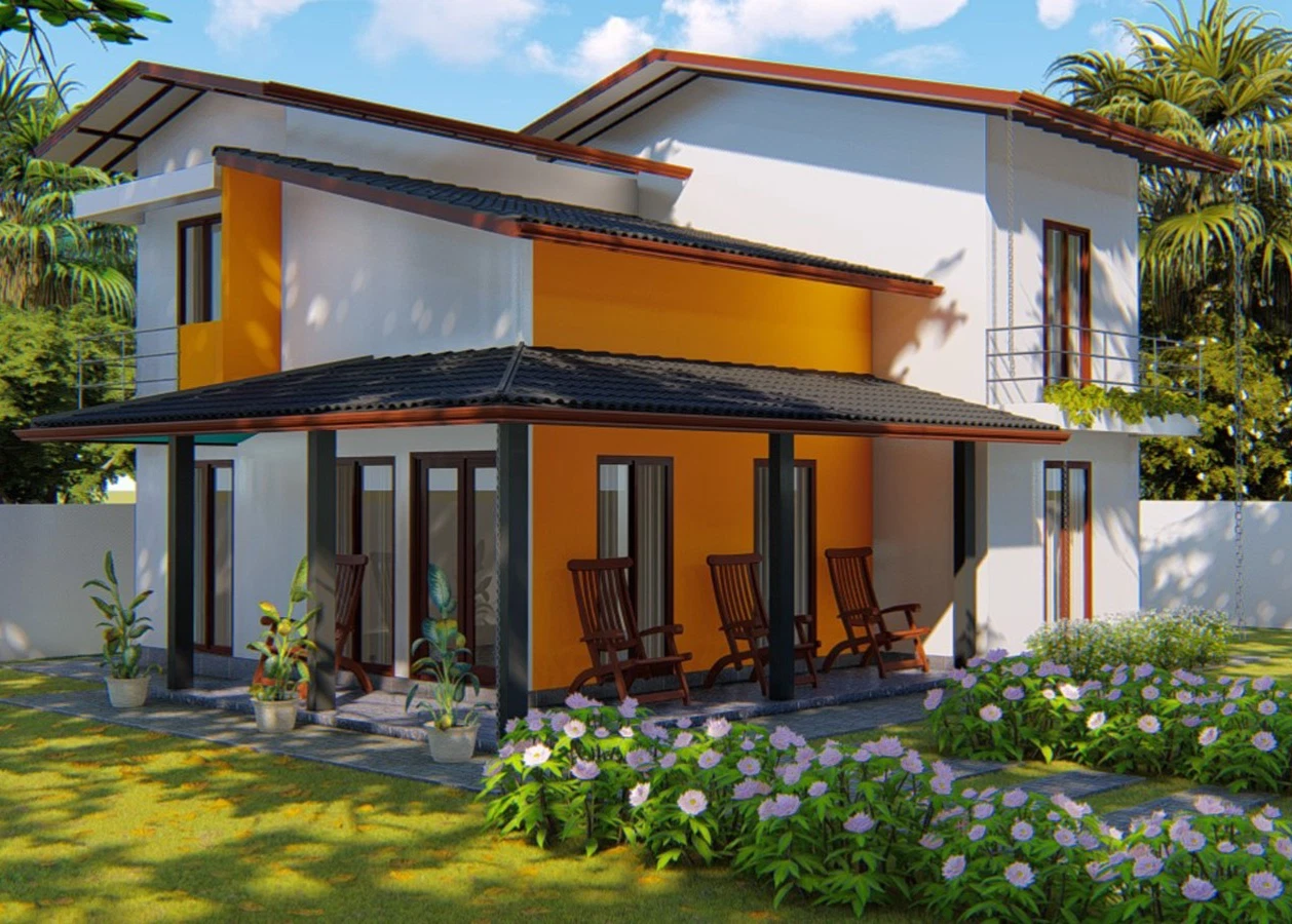 Two-Storey Residential Building Design and Construction Project ...